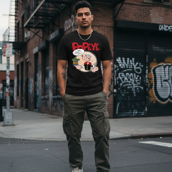 T Shirt Streetwear Homme – Popeye Vibes