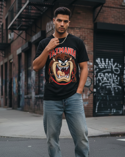 T Shirt Streetwear Homme – Tazmania Savage