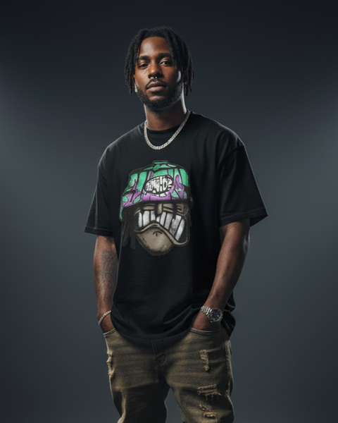 T Shirt Streetwear Homme – Urban Mask Edition
