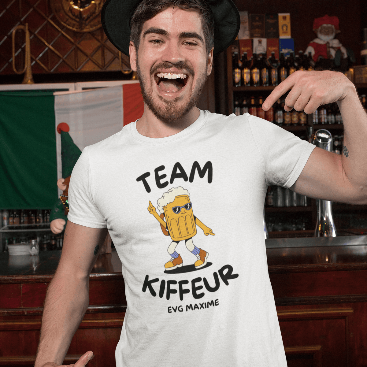 Tee Shirt Homme Team Kiffeur - AYKEN WEAR