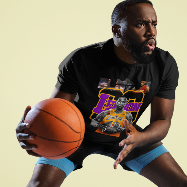 Tee Shirt Homme Noir - LeBron Legion