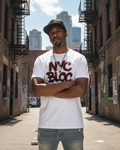 Tee Shirt Homme Streetwear NYC Bloc