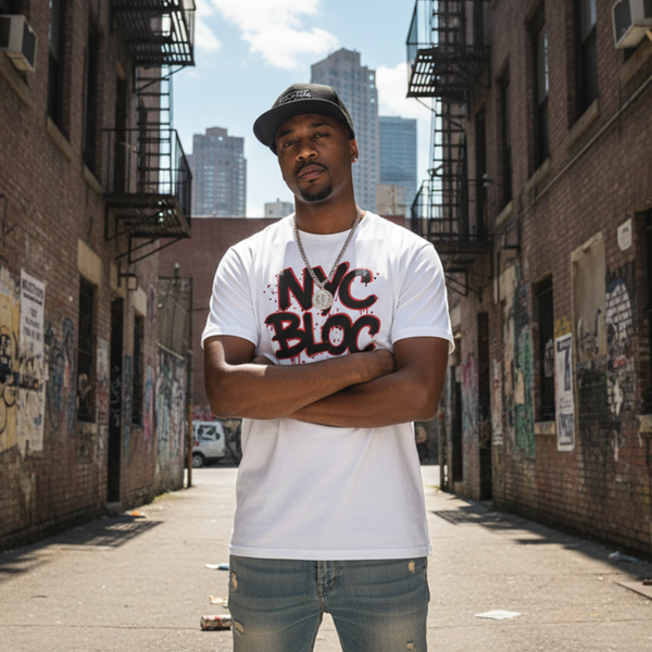 Tee Shirt Homme Streetwear NYC Bloc