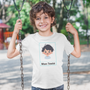 Tee Shirt Personnalisé Enfant Garçon Blanc