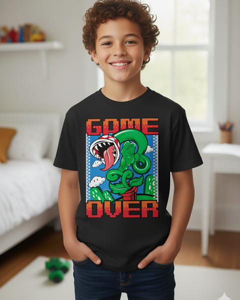 Tee Shirt Streetwear Enfant Garçon - Game Over