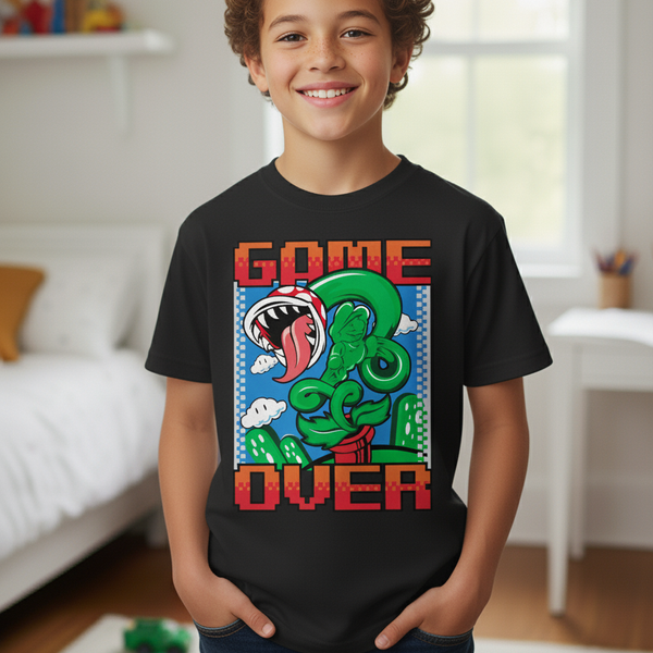 Tee Shirt Streetwear Enfant Garçon - Game Over