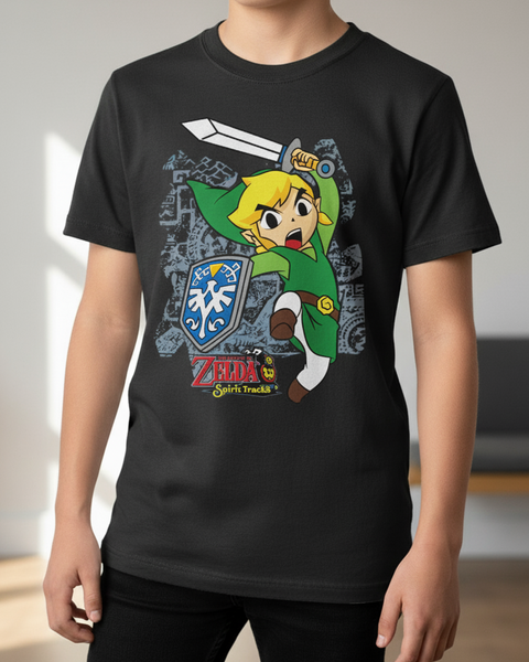 Tee Shirt Streetwear Enfant Garçon "Hero Quest"