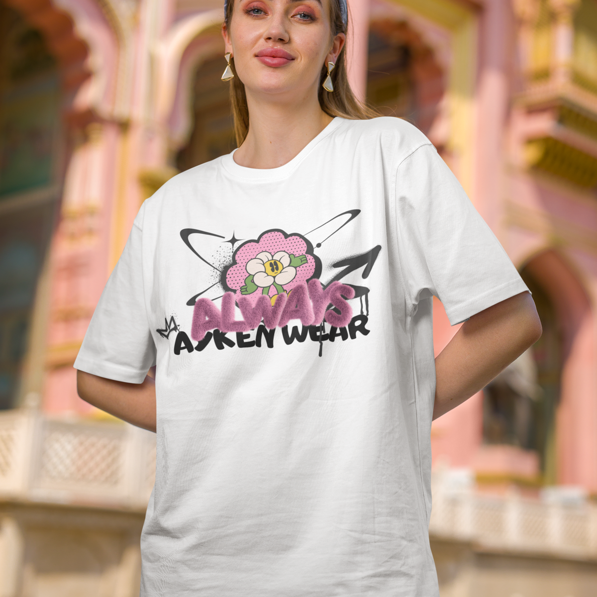 Tee Shirt Streetwear Femme Always Ayken wear