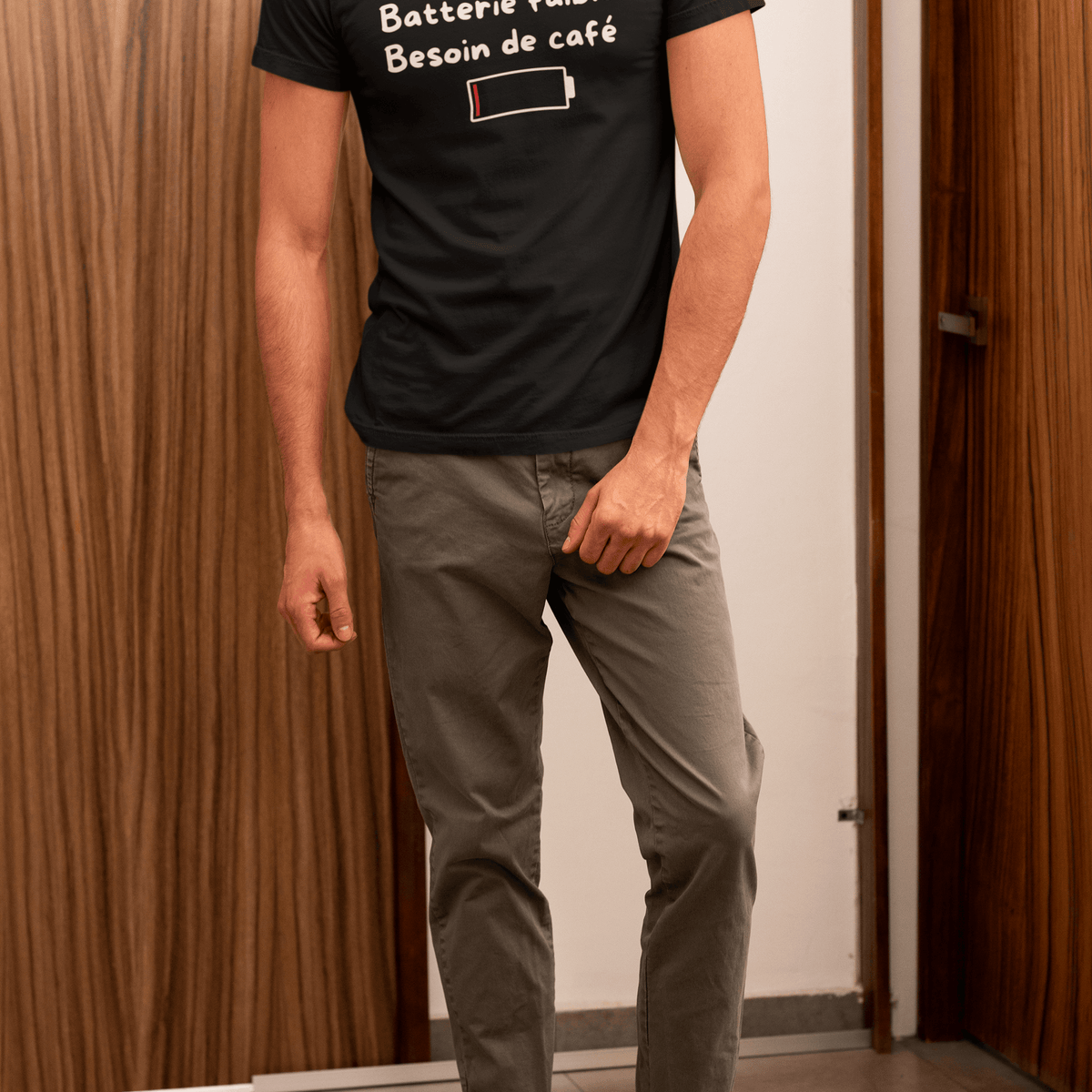 Tee Shirt Papa en mode économie d’énergie - AYKEN WEAR