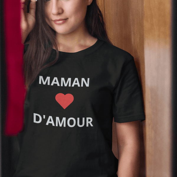 Tee shirt femme maman d'amour - AYKEN WEAR