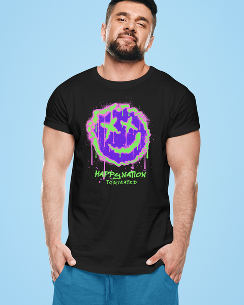 Tee shirt streetwear homme Happynation Toxicated