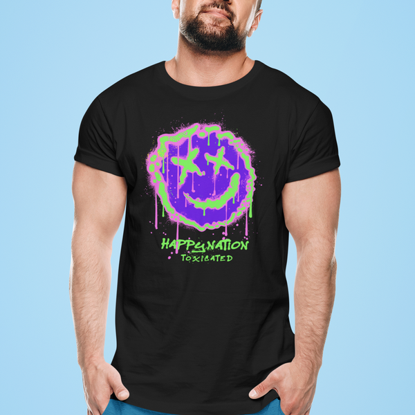 Tee shirt streetwear homme Happynation Toxicated