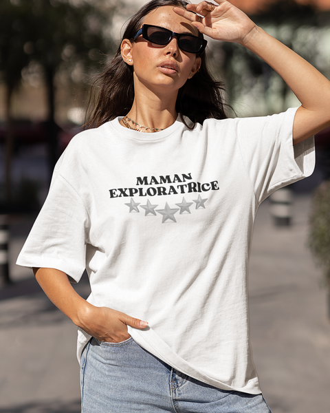 Tee shirt femme maman exploratrice