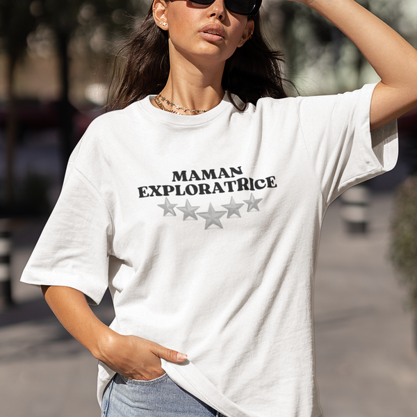 Tee shirt femme maman exploratrice