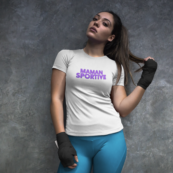 Tee shirt femme maman sportive