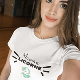 Tee shirt femme maman licorne - AYKEN WEAR