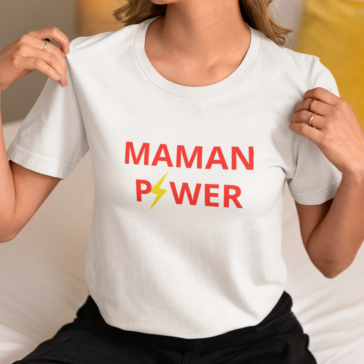 Tee shirt femme maman power