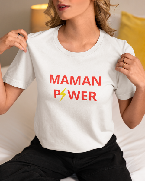 Tee shirt femme maman power