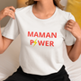 Tee shirt femme maman power