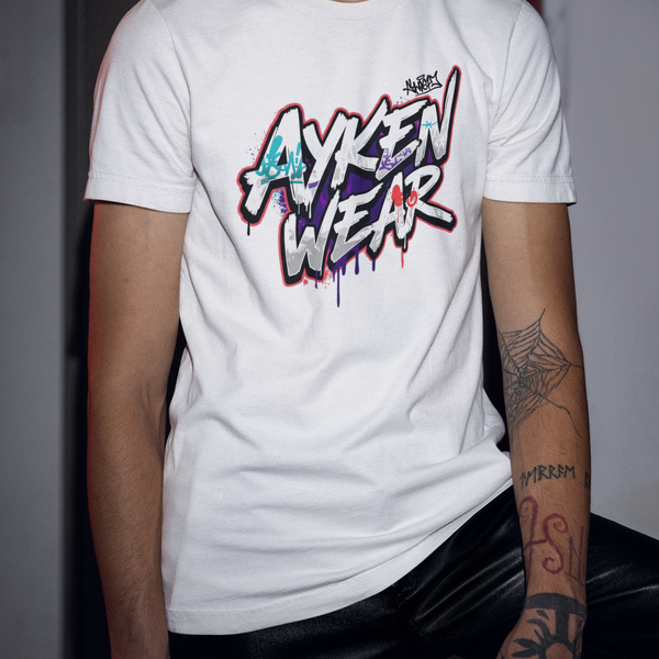 Tee shirt streetwear homme - AYKEN WEAR GRAFFITI