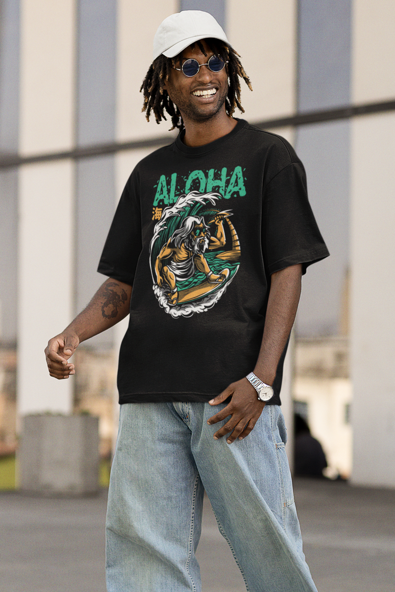 Tee shirt streetwear homme Aloha