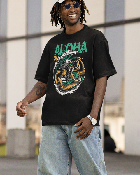 Tee shirt streetwear homme Aloha