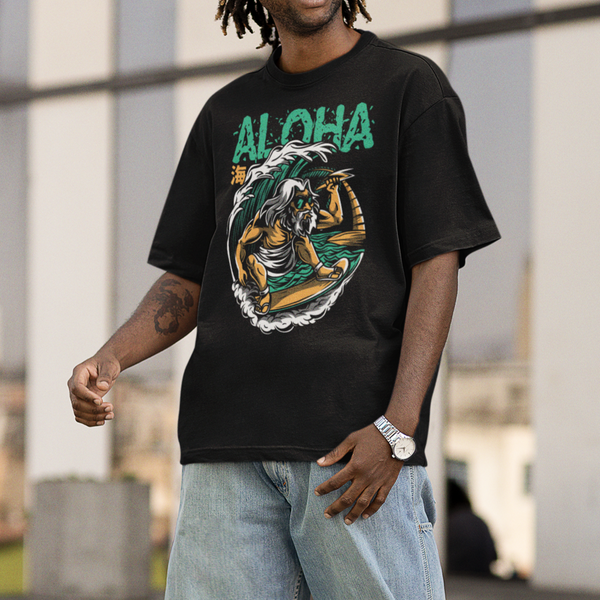 Tee shirt streetwear homme Aloha