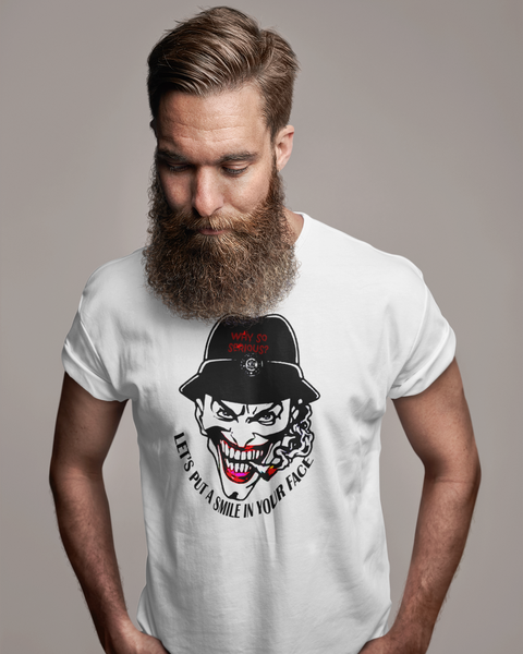 Tee shirt streetwear homme Let's put a smile in your face