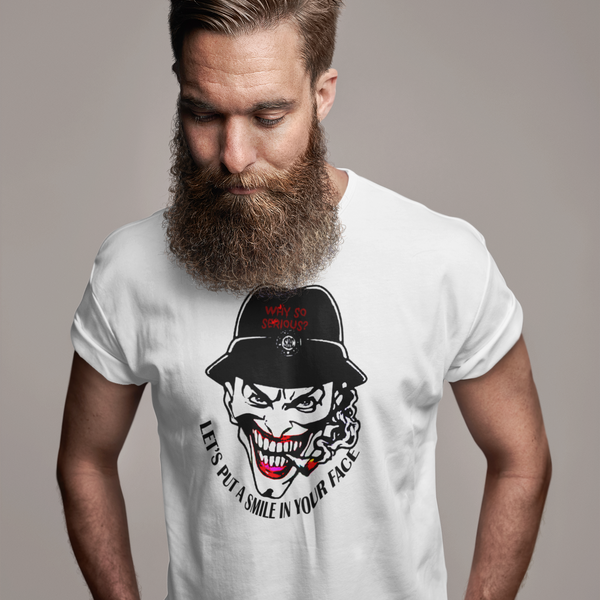 Tee shirt streetwear homme Let's put a smile in your face