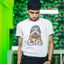 Tee shirt streetwear homme Pug Life