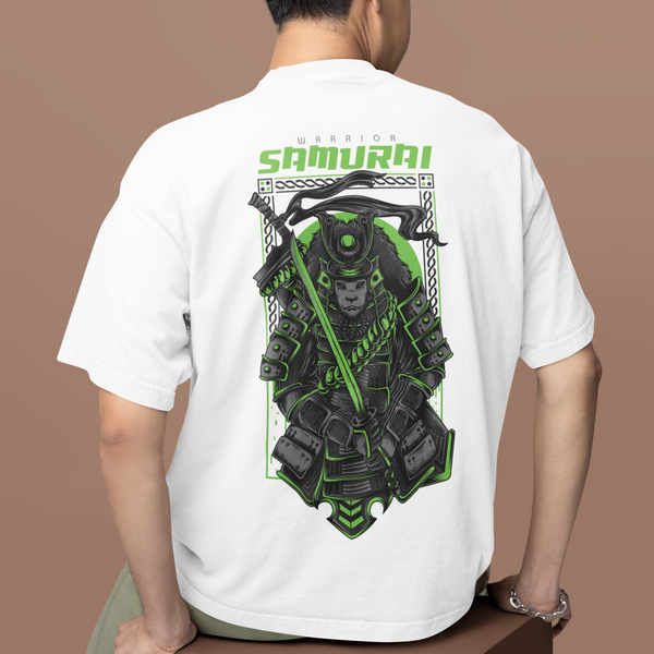 Tee shirt streetwear homme Warrior Samurai