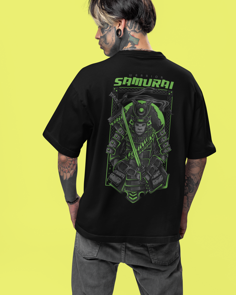 Tee shirt streetwear homme Warrior Samurai