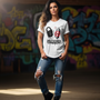 Tee-Shirt Streetwear Femme -Unleashed-