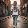 Tee-Shirt Streetwear Femme -Urban Legend-