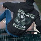 Sweat a capuche unisexe noir – Neko Rich Gang Only