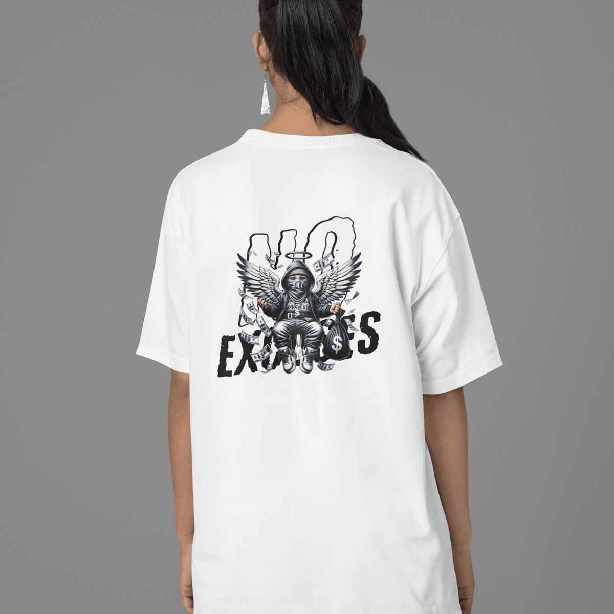 Tee Shirt Streetwear Femme NO EXCUSES