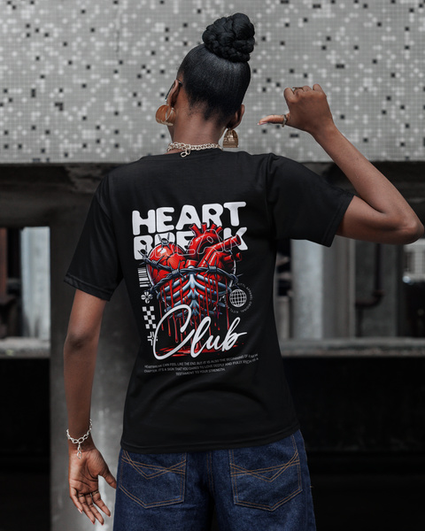 Tee-Shirt Streetwear Femme HEARTBREAK CLUB