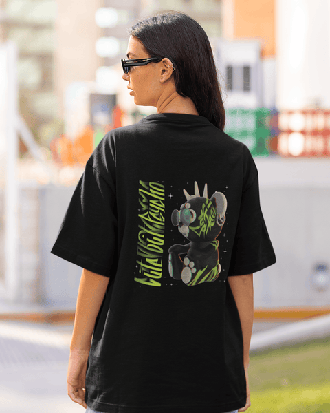 Tee Shirt Streetwear Femme Cyberpunk Teddy