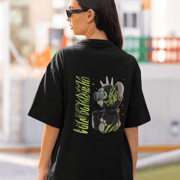 Tee Shirt Streetwear Femme Cyberpunk Teddy