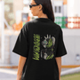 Tee Shirt Streetwear Femme Cyberpunk Teddy