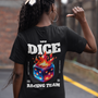 Tee-Shirt Streetwear Femme DICE RACING TEAM