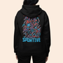 sweat a capuche streetwear femme SPORTIVE