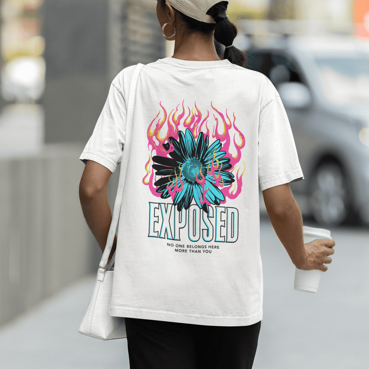 Tee Shirt Streetwear Femme EXPOSED