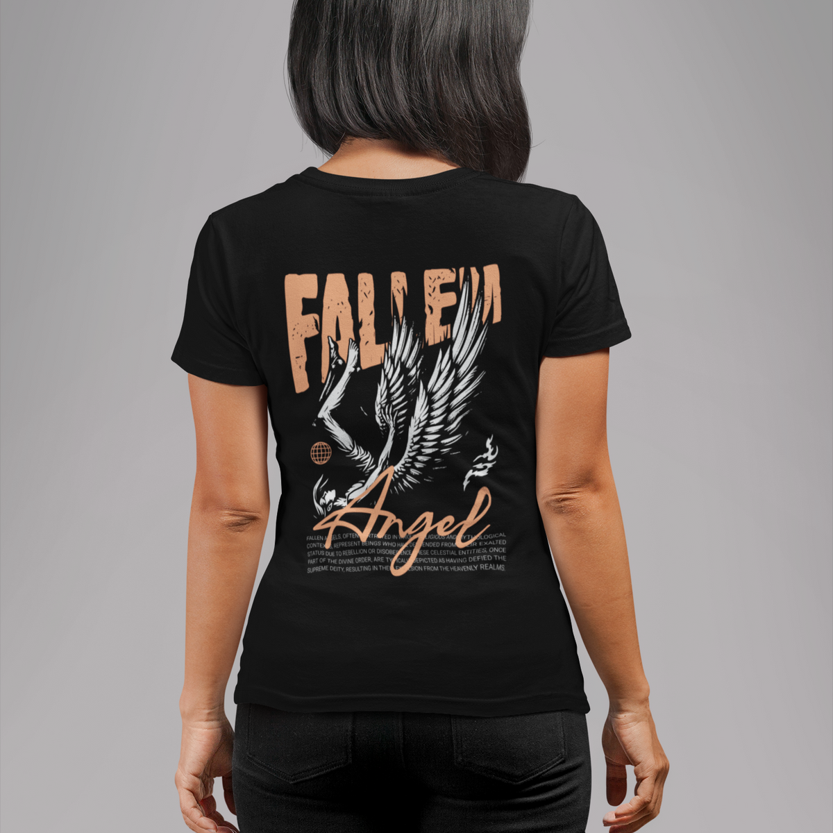 T-Shirt Streetwear Femme FALLEN ANGEL