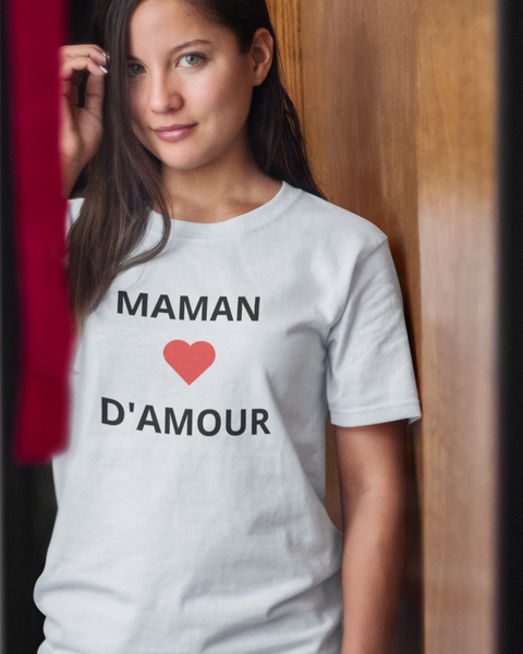 Tee shirt femme maman d'amour