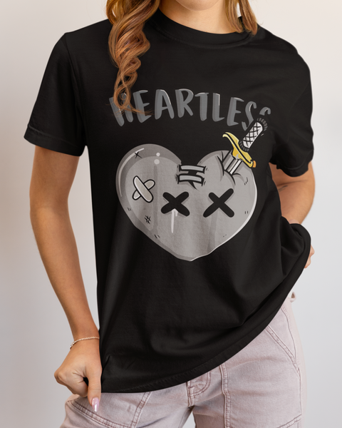 T-shirt streetwear femme HEARTLESS