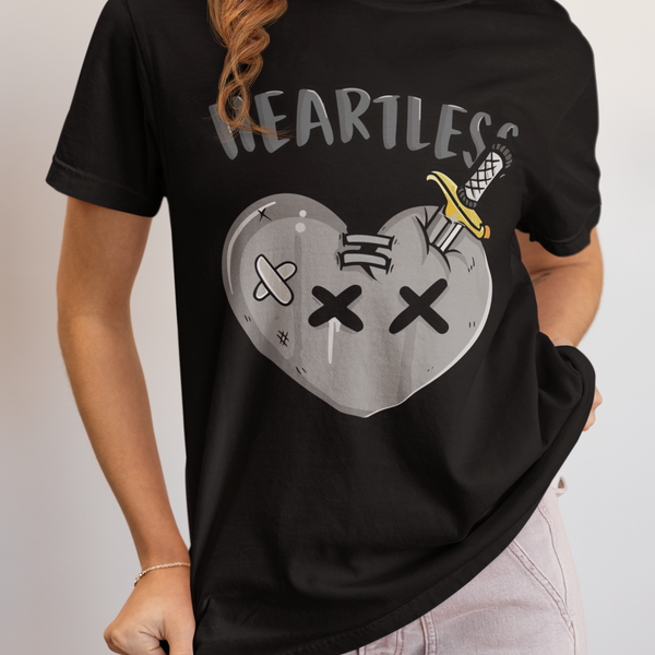 T-shirt streetwear femme HEARTLESS