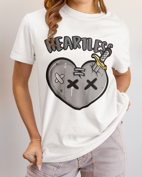 T-shirt streetwear femme HEARTLESS