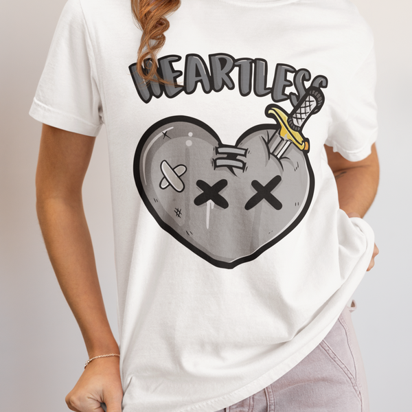 T-shirt streetwear femme HEARTLESS