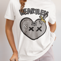 T-shirt streetwear femme HEARTLESS
